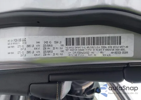 2017 Jeep Cherokee Limited 4X4 z USA, uszkodzony, nr VIN 1C4PJMDB0HW520562